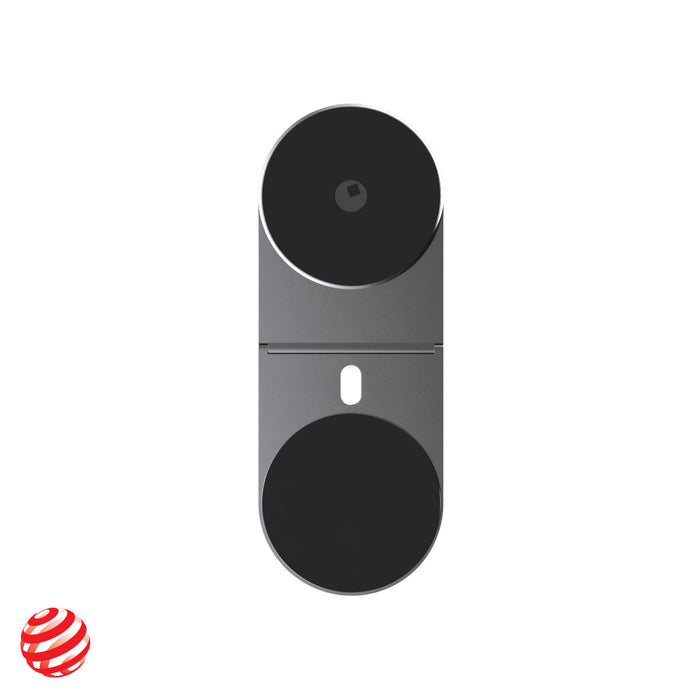 EDGE® Pro Core - MagSafe phone & tablet holder - EDGE® Pro Core - MagSafe phone & tablet holder - Hyperspace Black - MagSafe phone and tablet holder in sleek black with circular magnetic pads and slim vertical design. - Rolling Square EDGE® Pro Core - MagSafe phone & tablet holder - Hyperspace Black - MagSafe phone and tablet holder in sleek black with circular magnetic pads and slim vertical design. - Rolling Square