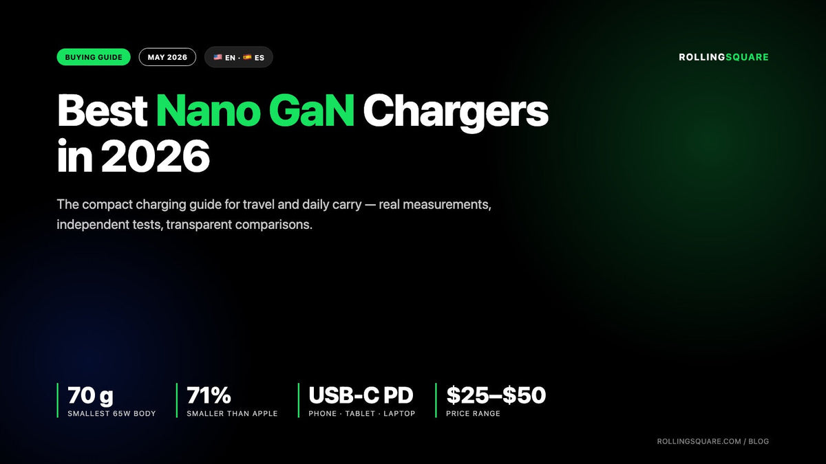 Best Nano GaN Chargers 2026: Compact Charging Guide|Los Mejores Cargadores Nano GaN 2026: Guía de Carga Compacta