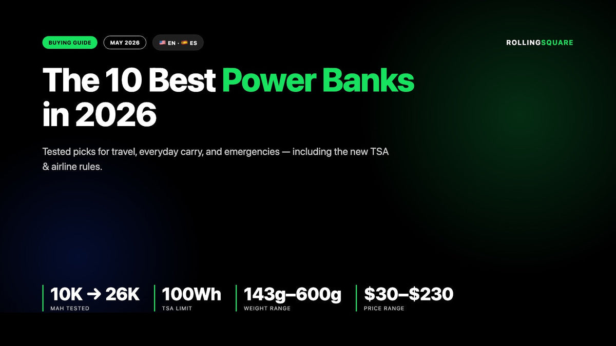 The 8 Best Portable Power Banks (2026)|Las 8 Mejores Power Banks Portátiles (2026)